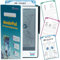 WonderPad - Pizarra Mágica Infantil 8,5, 40 Tarjetas Montessori - Tableta Escritura Juguete Educativo de Escritura Steam Niños - Sin Fin Recursos Incluidos - Ideal para 4 a 10 Años - Casa y Viajes