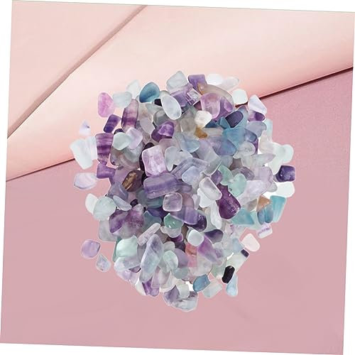 Cabilock 1paquet Cristaux Naturels Colorés pour Aquarium Gravillons Verre pour Décoration De Jardin Et Maison