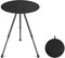 Tentock Stacking Dining Table Multifunctional Metal Small SideBlack Round Coffee Living Room Modern Decorative Coffee Tubular Aluminum Tripod Headboard Folding Beer Tent Set Kitchen Camping
