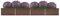 Homgoday Jardinera de Acero galvanizado marrón 600x80x45 cm Huerto Urbano de Jardinera Exterior de Acero para Cultivos Plantas Medicina Herbaria Flores para Terraza Jardín