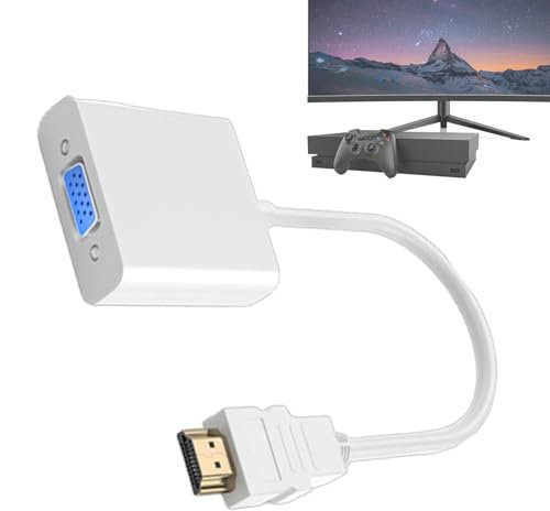 Adapter für Computer – Stabiler Adapter-Konverter, Mehrzweck-Videoadapter | Mehrzweck-Monitor-Adapter für Notebooks, Ultrabooks, Laptops, Desktops, Computer, Laptops zur Überwachung der Verbindung