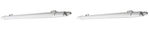 LEDVANCE LED Feuchtraum-Leuchte, Leuchte für Außenanwendungen, Kaltweiß, Länge: 60 cm, Submarine I Slim Value (Packung mit 2)