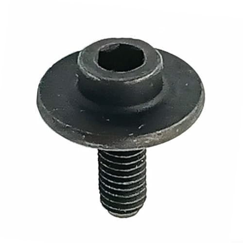 Mitre Saw Blade Clamping Hex Bolt 266733-9 Metal Flange Head Left-Hand Thread Compatible with DLS714Z LS0714 LS0714FL LS0714L LS0714LX LS0714X(1pc)