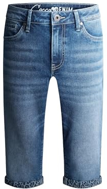 SOCCX Damen Capri Jeans RO:My Regular Fit