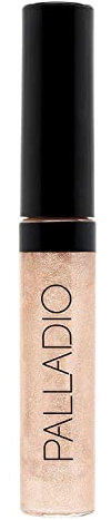 Palladio Lip Gloss, Non-Sticky Lip Gloss, Contains Vitamin E and Aloe, Offers Intense Color and Moisturization, Minimizes Lip Wrinkles, Softens Lips with Beautiful Shiny Finish, Champagne