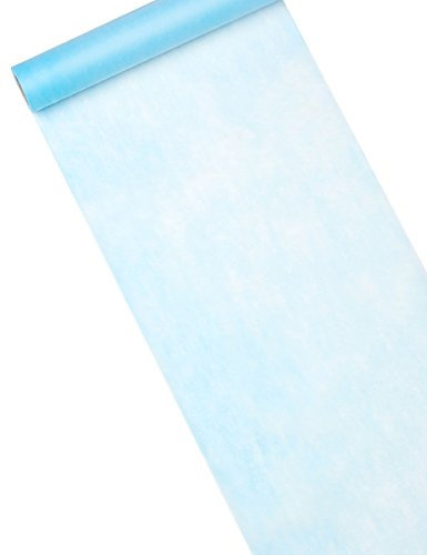 Tischläufer Deko-Vlies Edle Tafel 0,3 x 10 m hellblau