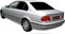 Solarplexius Auto-Sonnenschutz Scheiben-Tönung passgenau für BMW 5 Limousine E39 Bj. 95-03 Keine Folie Komplettsatz