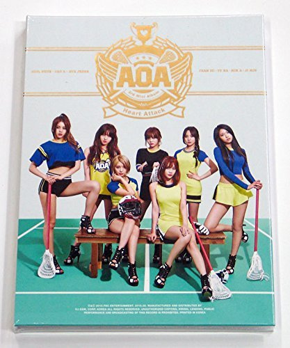 AOA - Heart Attack (3. Mini-Album) CD + Fotoheft + Faltposter + Postkarte + Aufkleber + Extra-Geschenk-Fotokarte
