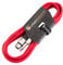 Hembra XLR a Cable Jack Mono 6.35mm 1/4 / Micrófono/Cable de señal / 6 colores 10m Rojo