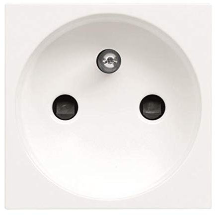 Niessen zenit - Base enchufe 2 polos+tierra frances zenit blanco