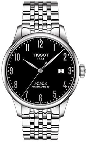 Tissot Herren-Uhren Analog Automatik, Gangreserve ca. 80 Std. One Size Edelstahl 87131874