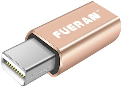 FUERAN HDMI Dummy Plug Headless Ghost Display Emulator Premium Aluminum PC(Fit Headless-1920x1080 New 4RD@60Hz) (MINI DP-1P)