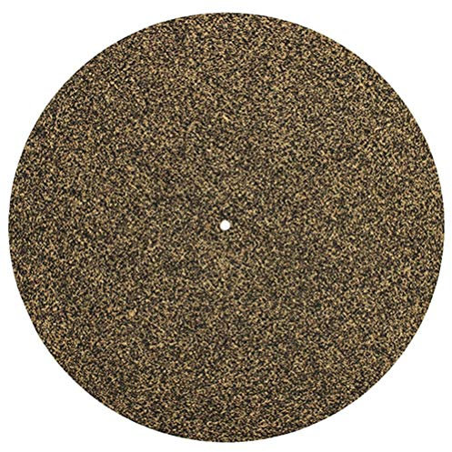 PlattenspielerMatte aus Gummikork, antistatisch, 18 dicke VinylSchallmatte von RecordHappy. Ein Basic und Defining Upgrade für den anspruchsvollen Audiophile. Verbessert die Klangqualität und
