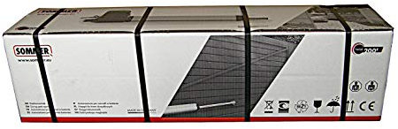 SOMMER Twist 200E SOMloq2 Drehtorantrieb 2-flügelig Set + 2x Handsender Pearl TWIN + Einweglichtschranke 7029 + Warnlicht LED 24V 5114