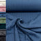 MAGAM-Stoffe Antonia Bio Fleece Stoff 100% Baumwolle Meterware 50cm (2. Blau)