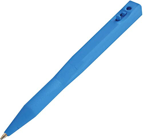 Hygostar Kugelschreiber DETECT, detektierbar, ohne Clip Schriftfarbe: blau, Gehäusefarbe: blau, 20 Stück
