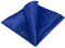 Allegra K Mouchoirs de poche pour hommes de couleur unie pour la fête de mariage Bleu royal Taille unique