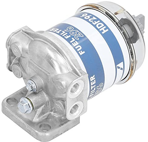 Ymiko Kraftstofffilter-Baugruppe, Kompatibel mit Massey Ferguson 133-178, 165-188, 230-290, 4225-4365, OEM-Nummer 2656615, 7111-296, Traktor-Kraftstofffilter, Neu, 12 Monate