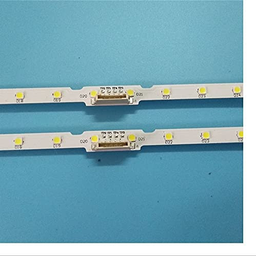 Jxjamp TV LED Bande for Samsung. UE55RU7100 UE55RU7170 UE55RU7179 UE55RU7300 UE55RU7302 UE55RU7305 LED Barre Retroilluminazione Strips Righelli (Color : 2PCS)