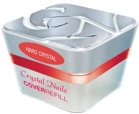 CRYSTAL NAILS - COVER REFILL GEL - HARD CRYSTAL (5 ml)