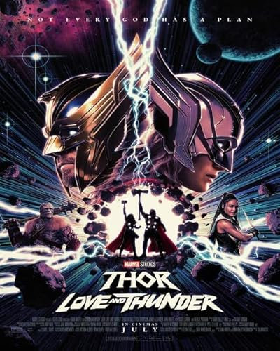 Thor Love and Thunder Poster 30 x 40 cm