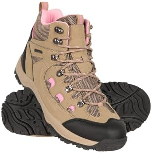 Mountain Warehouse Adventurer Wasserdichte Damenstiefel | Leicht & robust, Profilsohle für sicheren Halt, Gepolstertes Fußbett für ganztägigen Komfort, Ideal zum Wandern & Spazieren