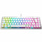Roccat Vulcan II Max - Clavier de Jeu Optique et Mécanique pour PC, Touches Rétro-éclairées RGB Personnalisables Repose-Poignets, Interrupteurs Titan II, Plaque en Aluminium, Blanc