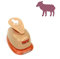 Pracht Creatives Hobby Motivstanzer klein Lamm 15 mm Motivlocher, Papierstanzer, Stanzer