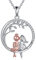 VONALA Schwestern Kette 925 Sterlingsilber Lebensbaum Anhänger Halskette Freundschaft Schmuck Geburtstagsgeschenke für Freunde