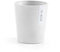 Ecopots Blumentopf Morinda für Orchideen - weiß - Durchmesser Ø 14 cm rund - mit Wasserablauf - Pflanzentopf aus Recycling Kunststoff - modern für Indoor und Outdoor