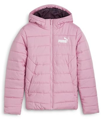 PUMA ESS Hooded Padded Jacket, Jungen Wattierte Jacke, Mauved Out, 670559 128