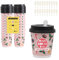filcup Kaffeebecher to go Doppelwandiger, Einwegbecher 20er Set mit Stopper - Weihnachts Glühweinbecher 240 ml - Ideal für Glühwein-Laterne