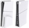 BeisDirect Faceplates Case Cover Silicone Skin for PS5 Slim Console, Dust Side Plates Protective Playstation 5 Accessories(Optical Drive Version, White), BeisDirect-3158