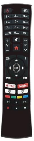 ALLIMITY Mandos a Distancia Compatible con Qilive TV Q43-372 Q43-371-2 Q32-822 24470 Q24-822 Q.55-181(V3) 30100824 Q.40-822 Q32-372 Q55-182 32278