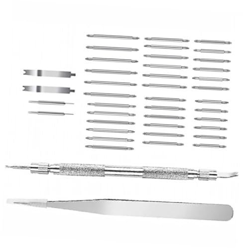 SHERCHPRY 36-teiliges Uhrenarmband-reparaturset – Edelstahl-werkzeugset Zum Anpassen Und Ersetzen Von Uhrenarmbändern