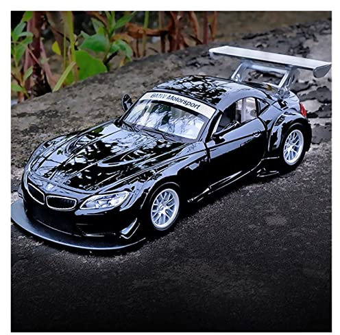 DRModels Motorfahrzeuge Replika Auto 1:32 Für BMW-Z4 GT3 Coupe Legierung Sportwagenmodell Metalldruckguss Spielzeugfahrzeuge Dekorative Ornamente Originalgetreue Nachbildung