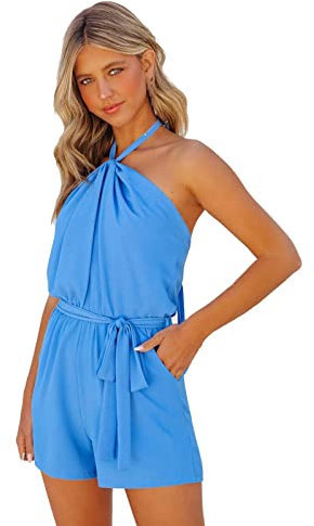 Hosenanzug Damen Sportlich Overall Damen Sommer Damen Anzug Elegant 2 Teilig Jumpsuit Damen Elegant Hosenanzug Damen Sportlich Hosenträger Damen Jumpsuit Damen Kurz Hosenanzug Damen Elegant 2 Teiler