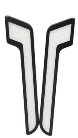 ERRTAYB [Replacement] 12V Blaue Autolampe aus Kunststoff und Metall, die Tagfahrlichter fährt