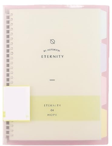 MTKSFDC Notizbuch Liniert Binder Notebook A4/B5/A5 Loose Leaf Spiral Notebook Paper Diary Removable Simple Thickened Coil Shell Notebook(Yellow,A4)