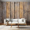 NOGAWA Papier Peint Motif Bois Rustique, 3D Panoramique Papier Peint Bois Vintage, Papier Mural Decoratif Pour Salon, Chambre, Tapisserie Murales, Décoration Murale 100x70cm