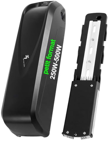 UnitPackPower Batterie pour vélo électrique 36 V 15Ah 250W 500W | Batterie au lithium compacte pour vélo électrique équipé d'un moteur