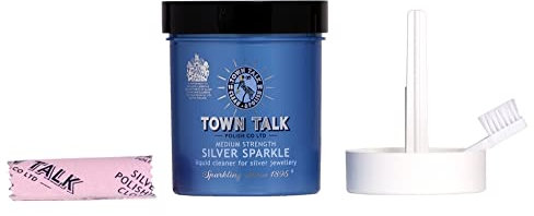 Town Talk Silver Sparkle Jewellery Dip Cleaner
