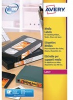 Avery Mini Data Cartridge Labels (24 Labels/Sheet) 72x21.1mm (Box 25 Sheets) Avery L7665
