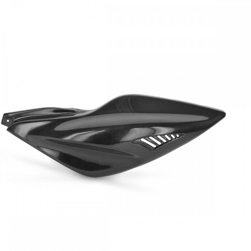 Seitenverkleidung hinten Links für Yamaha Aerox, MBK Nitro, schwarz unlackiert