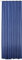 Übergardine Dekoschal #256 Vorhang Blickdicht/lichtdurchlässig Kräuselband Gardine Moderne Unifarbe (blau, Kräuselband/Universalband)