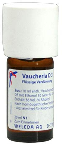 VAUCHERIA D 3 Dilution 20 ml
