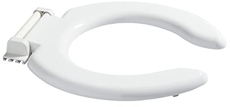 Rossignol Siège de toilette WC thermodur sans contact sans couvercle Classique Blanc