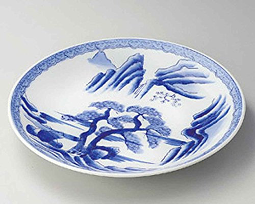 Sansaui Arita-Yaki 27,4 cm Set di 2 piatti SUSHI Porcellana bianca Made in Japan