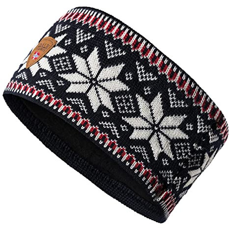 Dale of Norway Garmisch Headband, Marine/Rot/Off White, One Size
