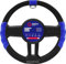 SPARCO SPC1108AZ Universal Steering Wheel Cover L-Sport Color Blue for car, Set of 4